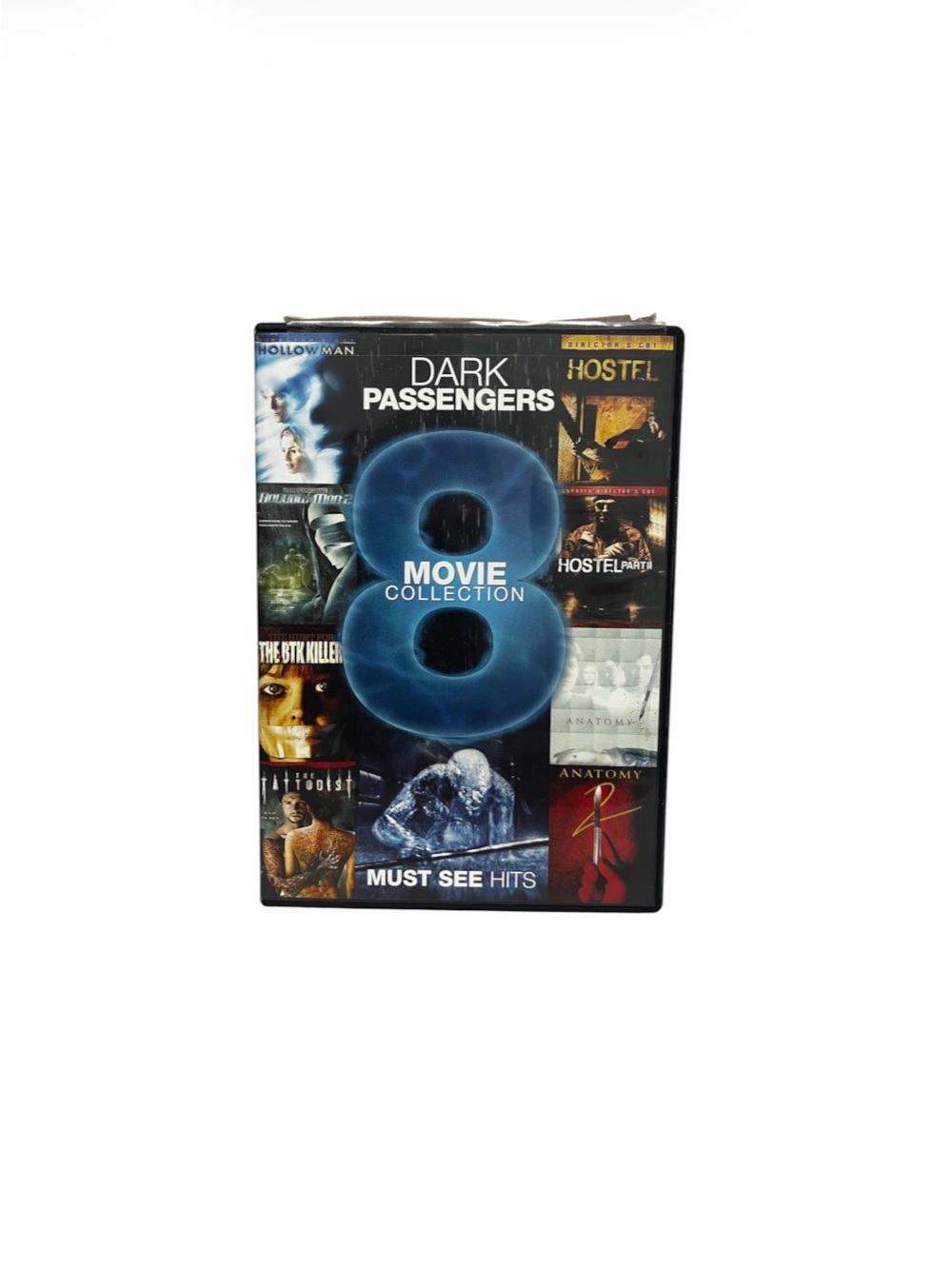 Dark Passengers 8 Movie Collection DVD 2-Disc Hostel Hollow Man Anatomy Horror